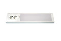 Bänkbelysning LED 10W m/uttag Qraft